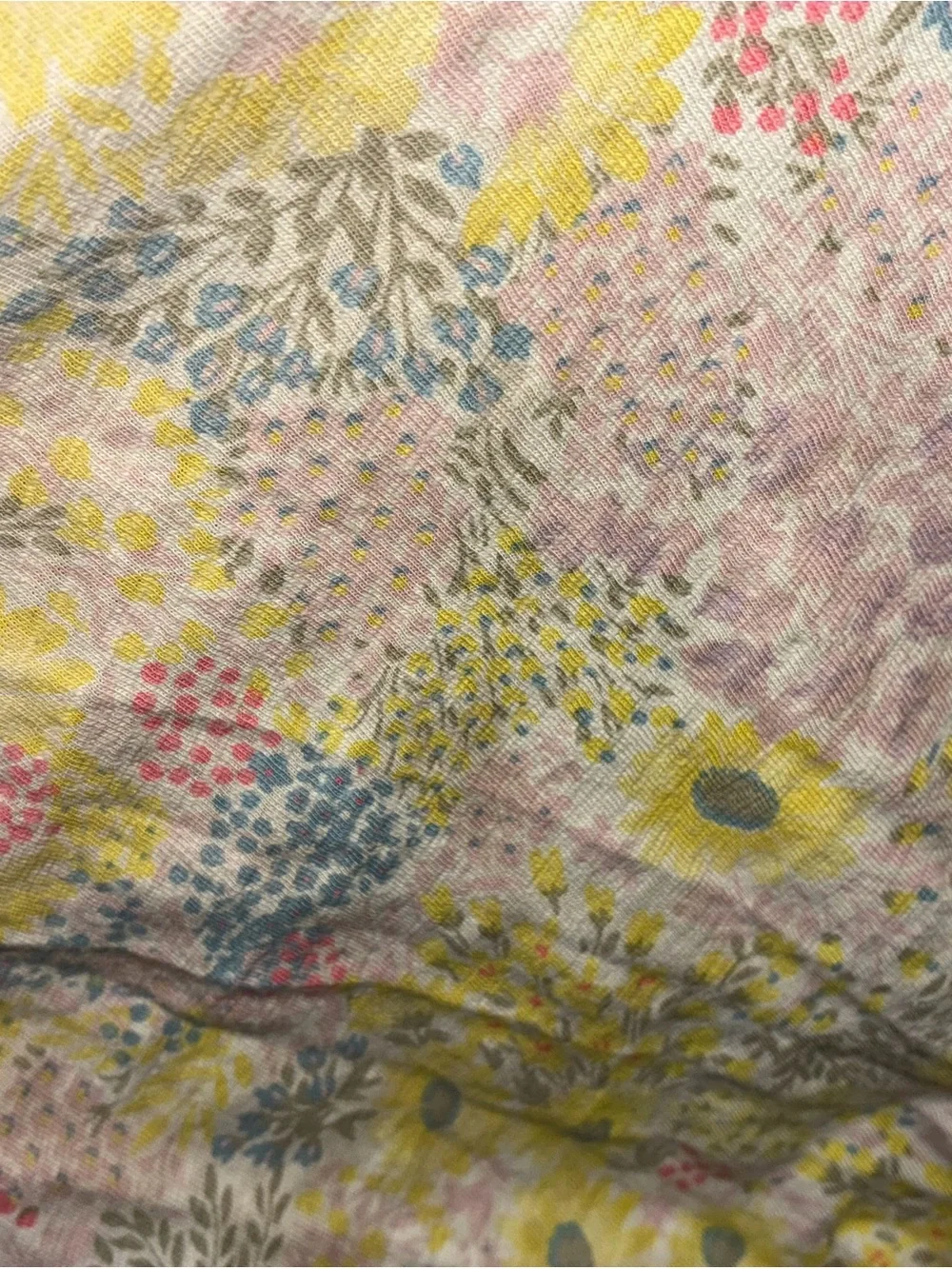 GAP Yellow Floral and Cream Kids Matching Set
